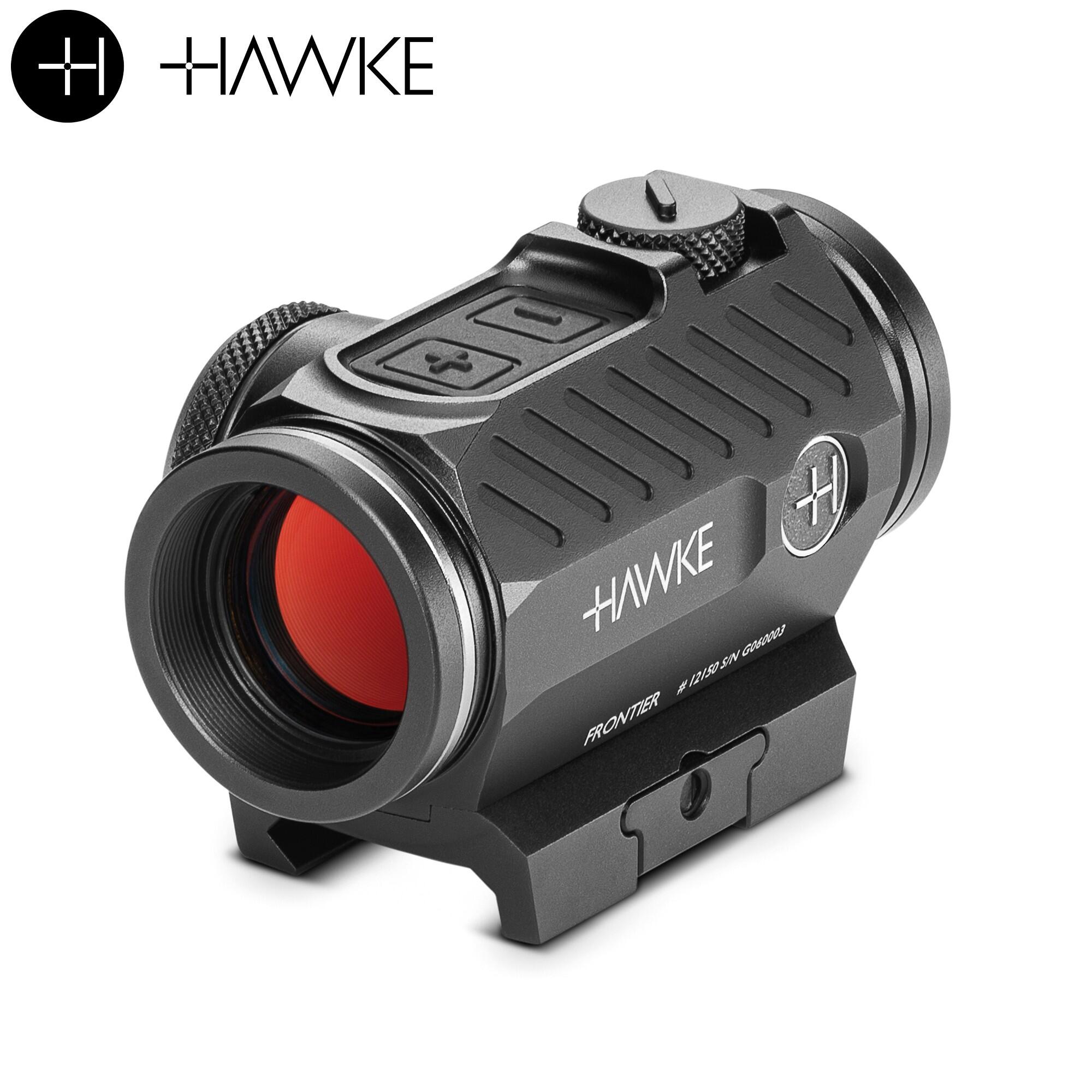 Mirino Hawke Frontier 1X22 Red Dot (2 MOA DOT) Weaver/Micro T-2 3/5