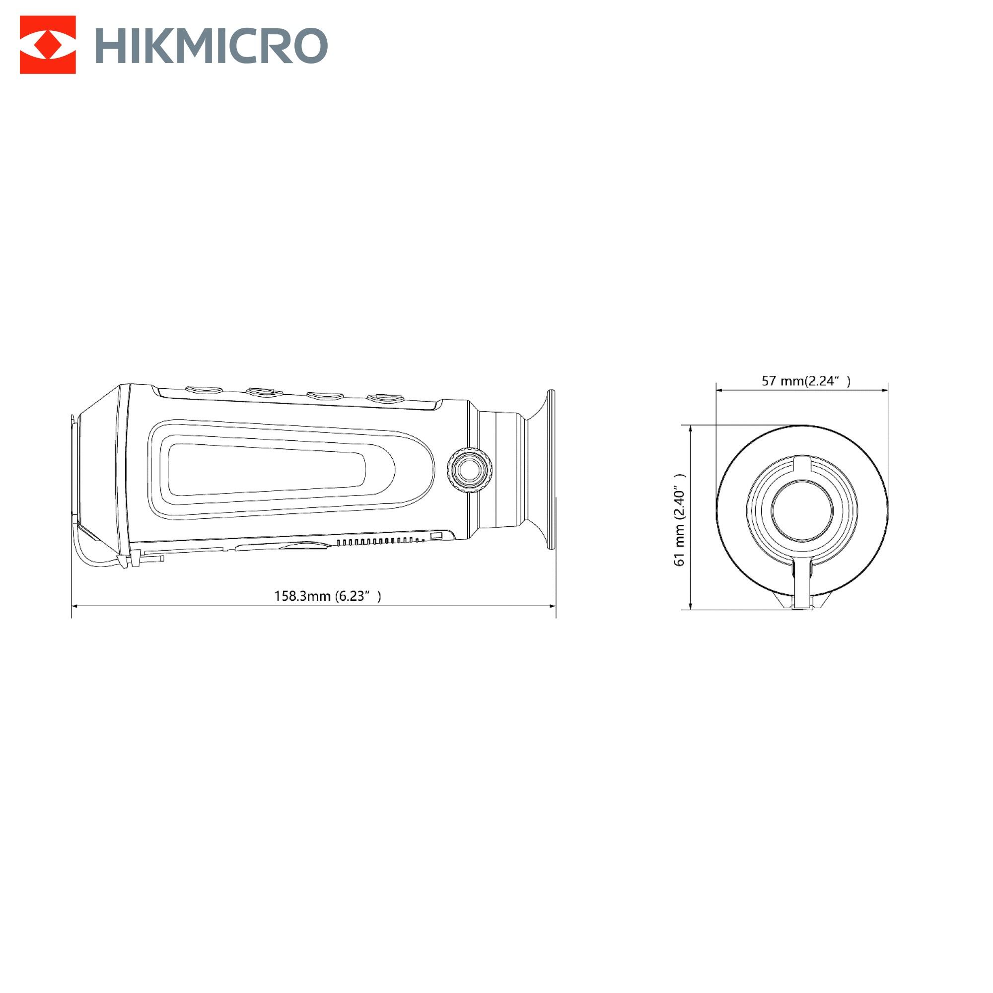 Monóculo Visão Térmica Hikmicro Lynx Pro LE10S 10mm (256×192) 6/6