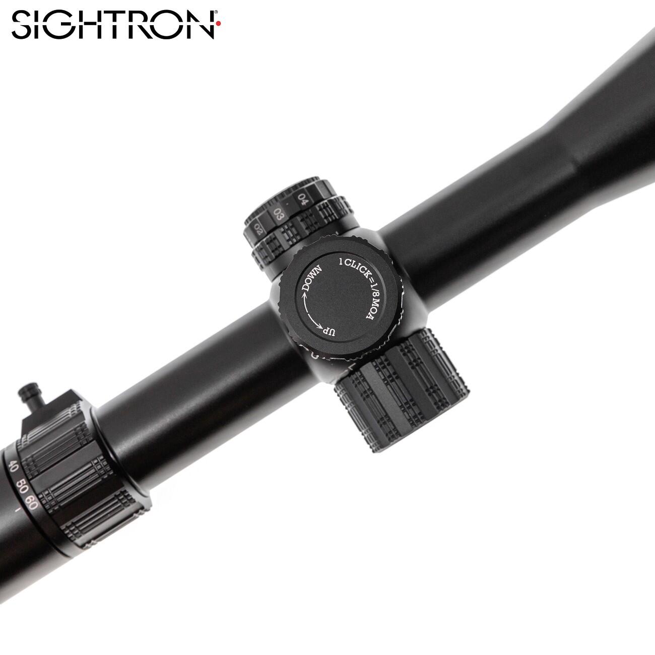 Visor Sightron S6 10-60x56 ED FT Field Target MOA-2FT Side-Wheel 6/6