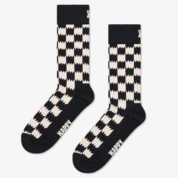 Chaussettes Happy Socks Modèle Dizzy Check Sock Couleur Noir