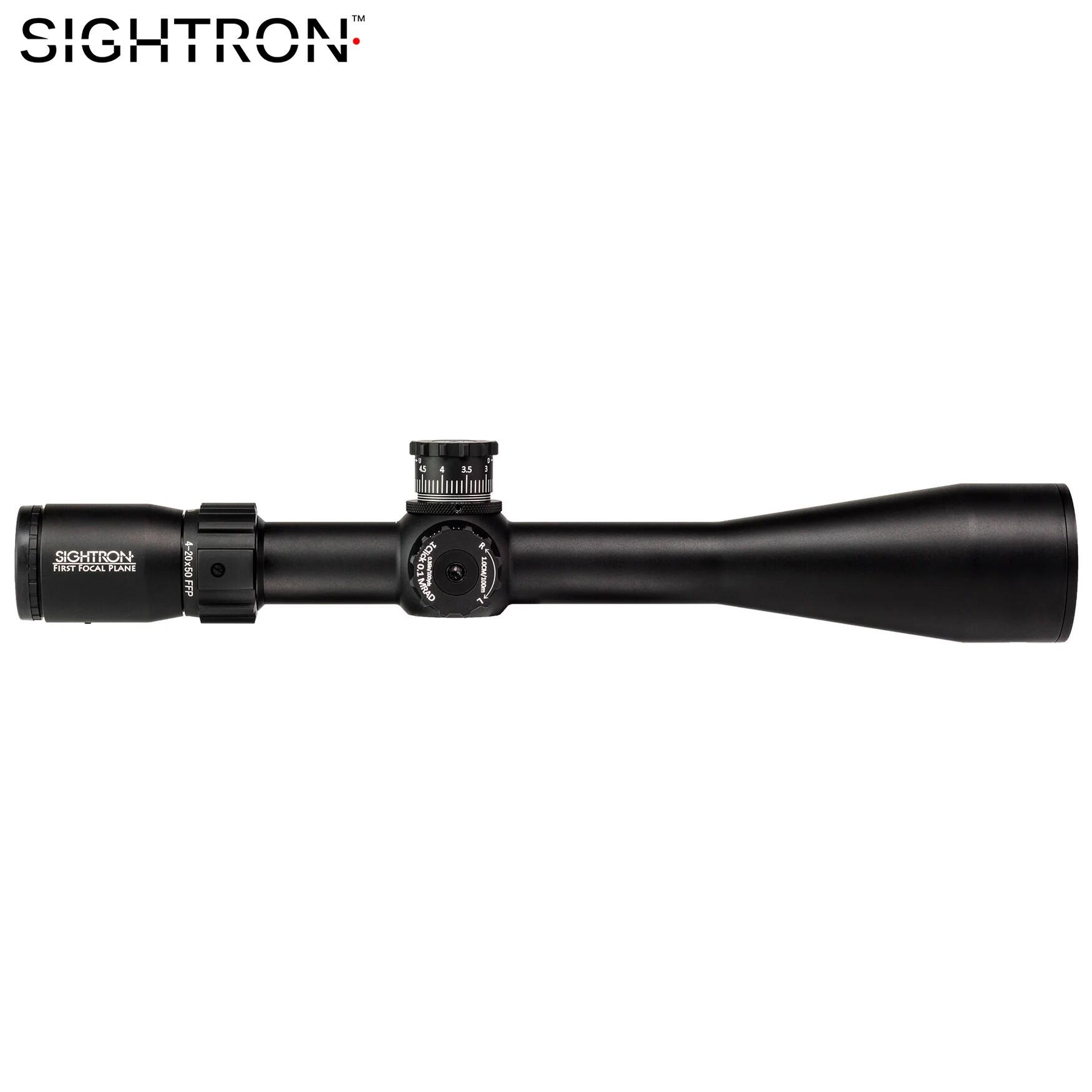 Visor Sightron S-TAC 4-20X50 FFP ZS IR MH 2/6