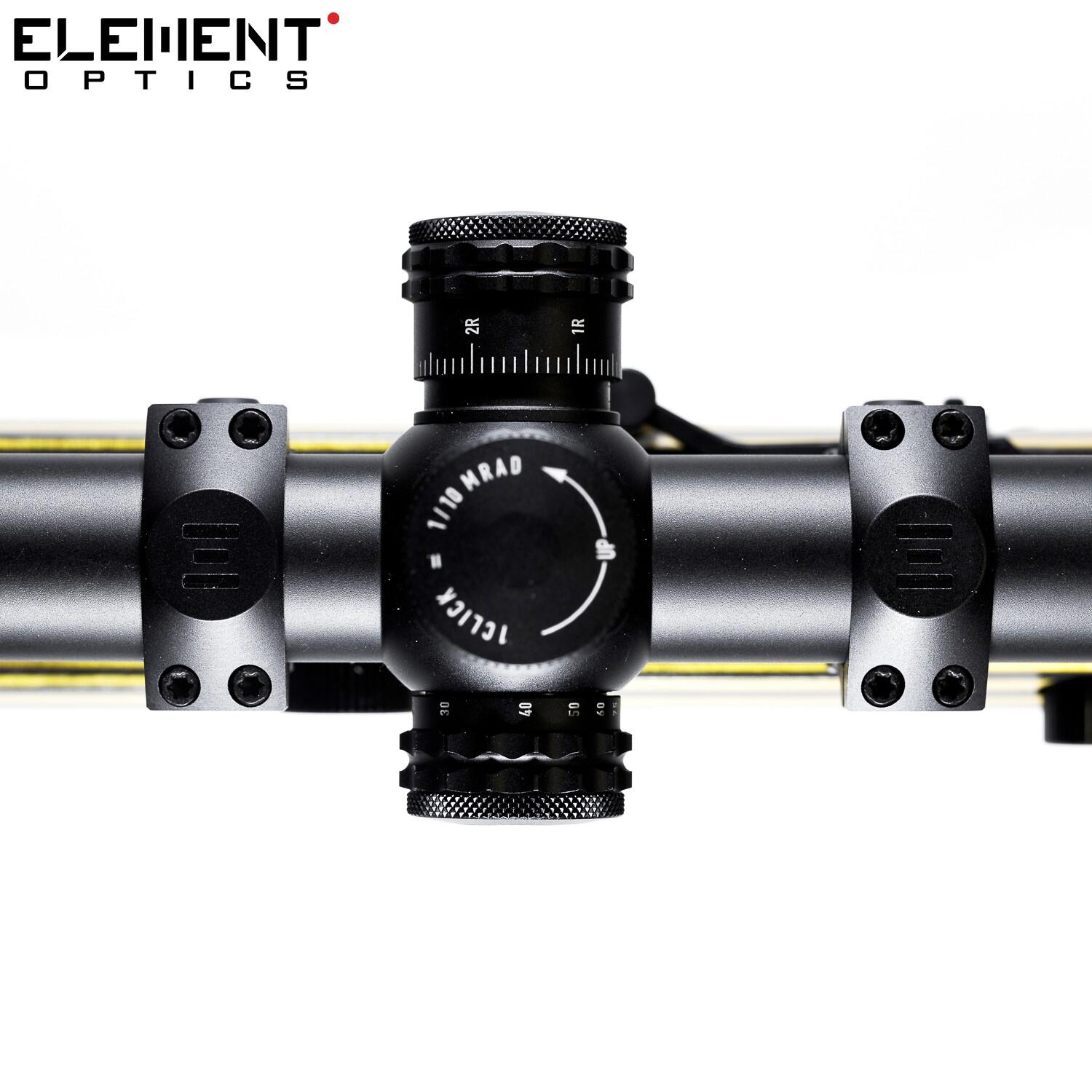 Element Optics Accu-Lite Montagens 2pc 34mm Medium Weaver/Picatinny 4/5