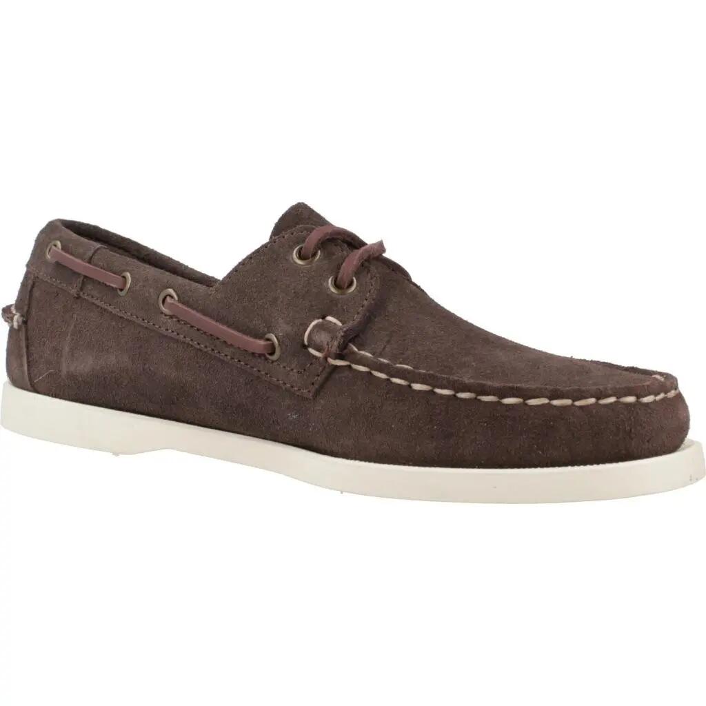 Baskets Sebago Modèle Docksides Portland Flesh Couleur Marron 5/5