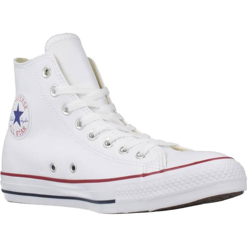 Tenisi unisex Converse Chuck Taylor HI Leather, Alb