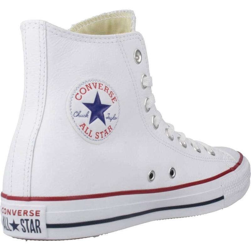 Tenisi unisex Converse Chuck Taylor HI Leather, Alb