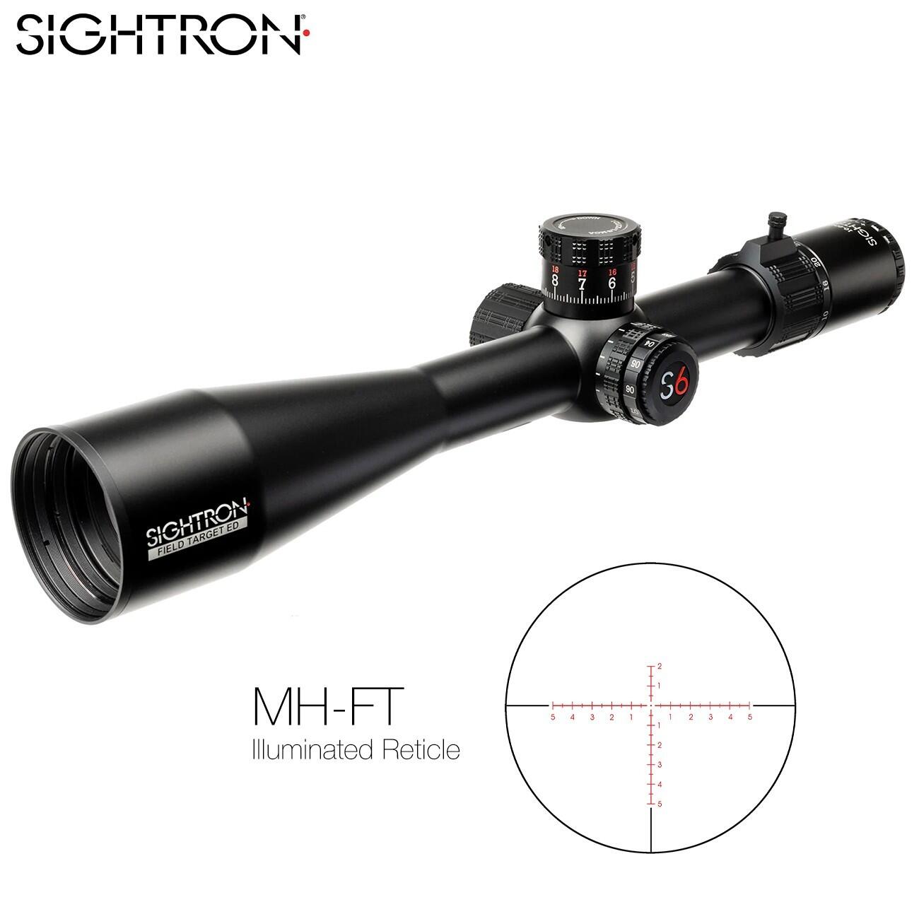 Visor Sightron S6 10-60x56 ED FT Field Target MH-FT 2/6