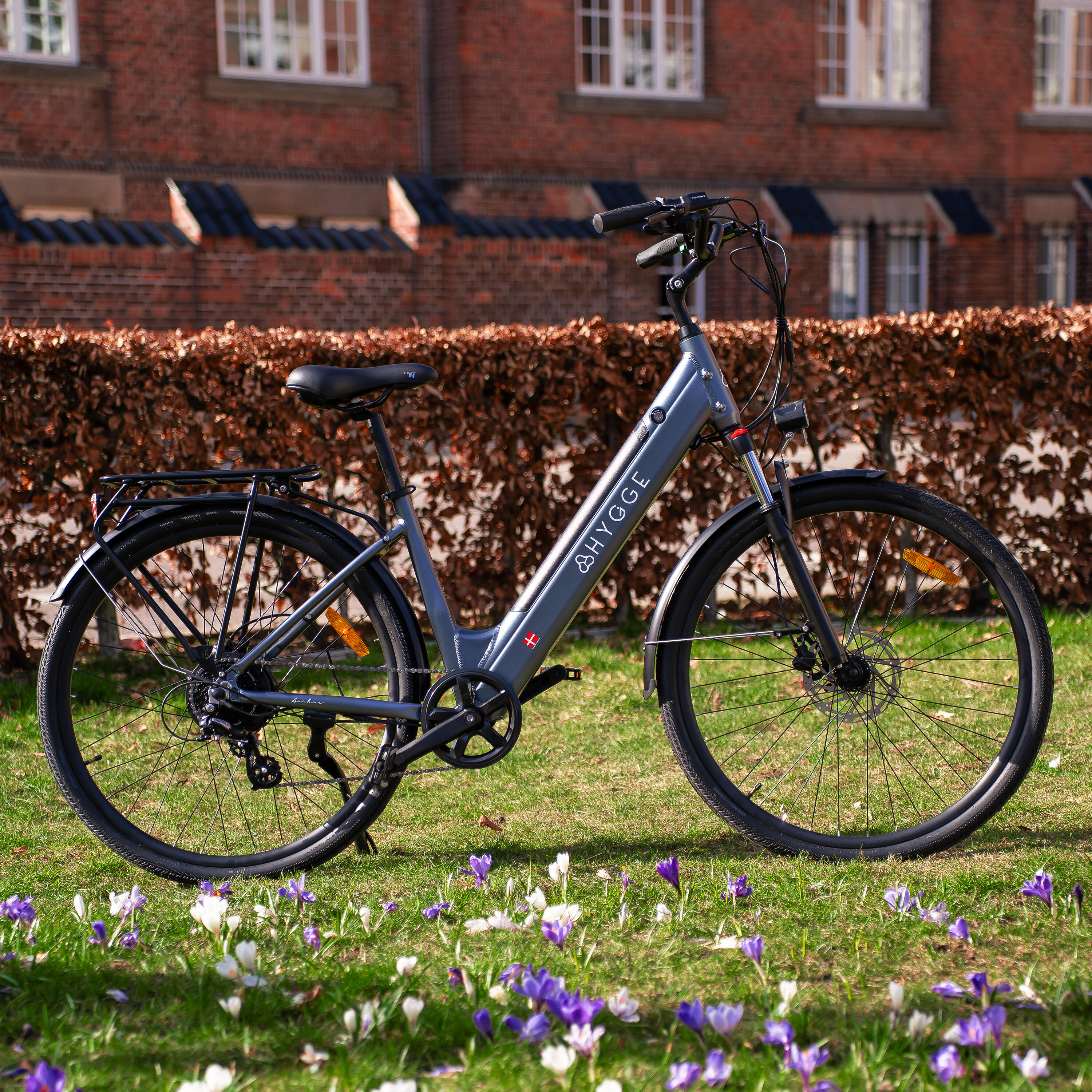 Aarhus Step 2025 - Urban E-Bike met 48V 14Ah Accu - Grafietgrijs 2/7