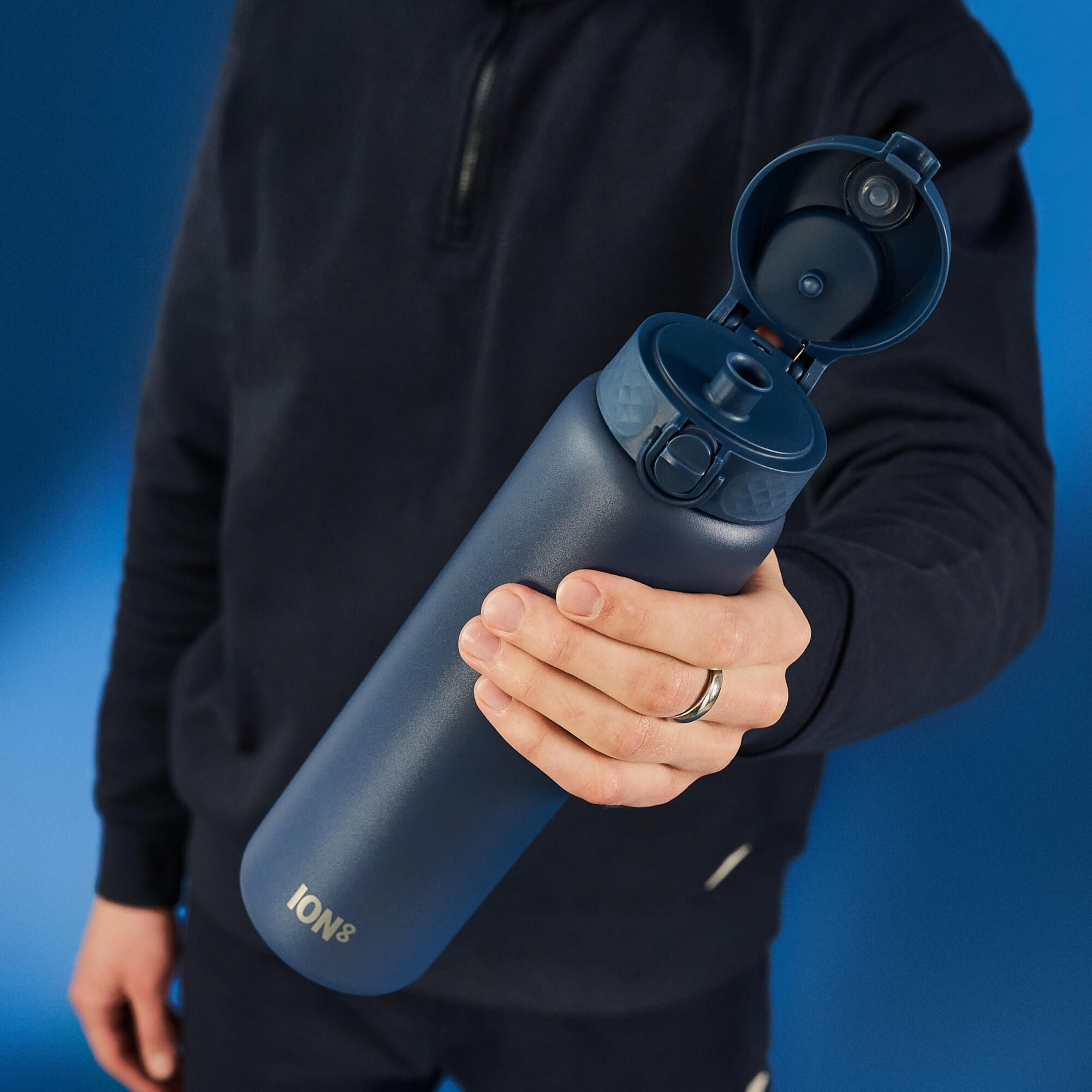 Nerezová láhev ION8 Ash Navy 1200 ml 4/7