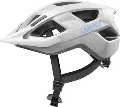 Abus aduro 3.0 led fietshelm wit voor 58-62 cm