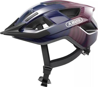 Abus fietshelm aduro 3.0 led paarse golven l 58-62 cm