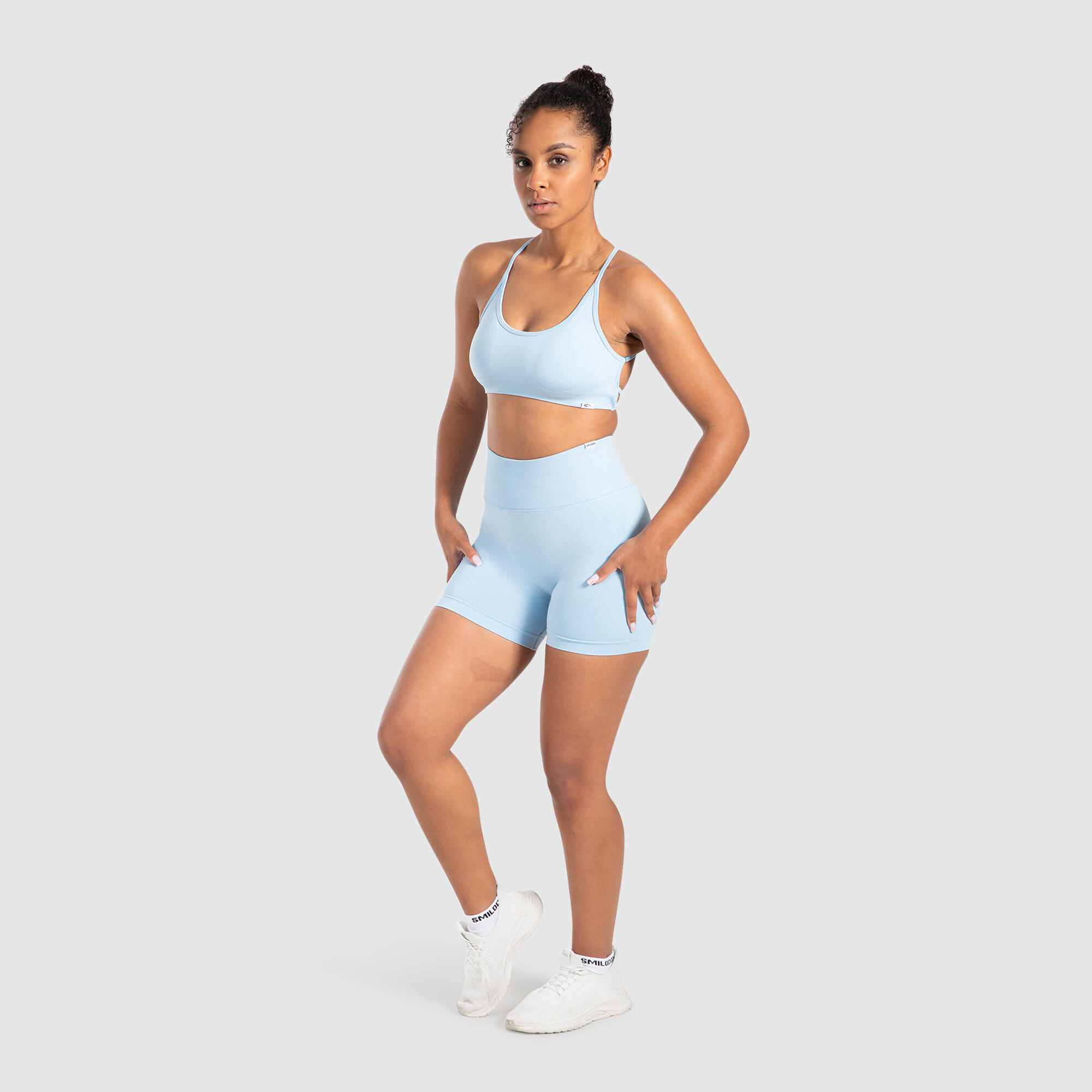 Damen Sport BH Sena Hellblau 3/6