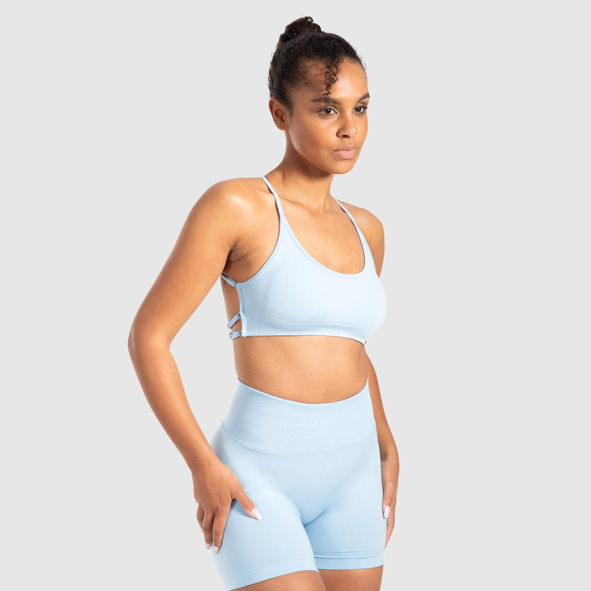 Damen Sport BH Sena Hellblau 2/6