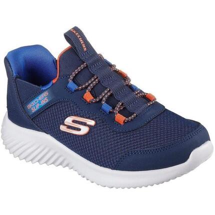 Baskets Skechers Bounder - Brisk-burs, Bleu, Enfants
