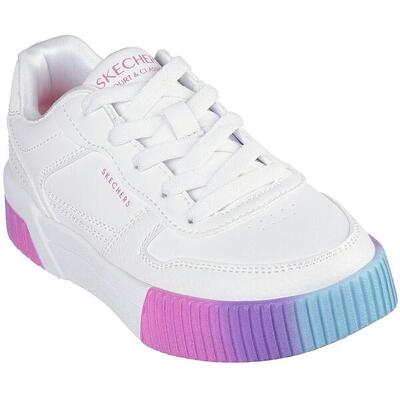 Sneakers skechers jade, wit, kinderen