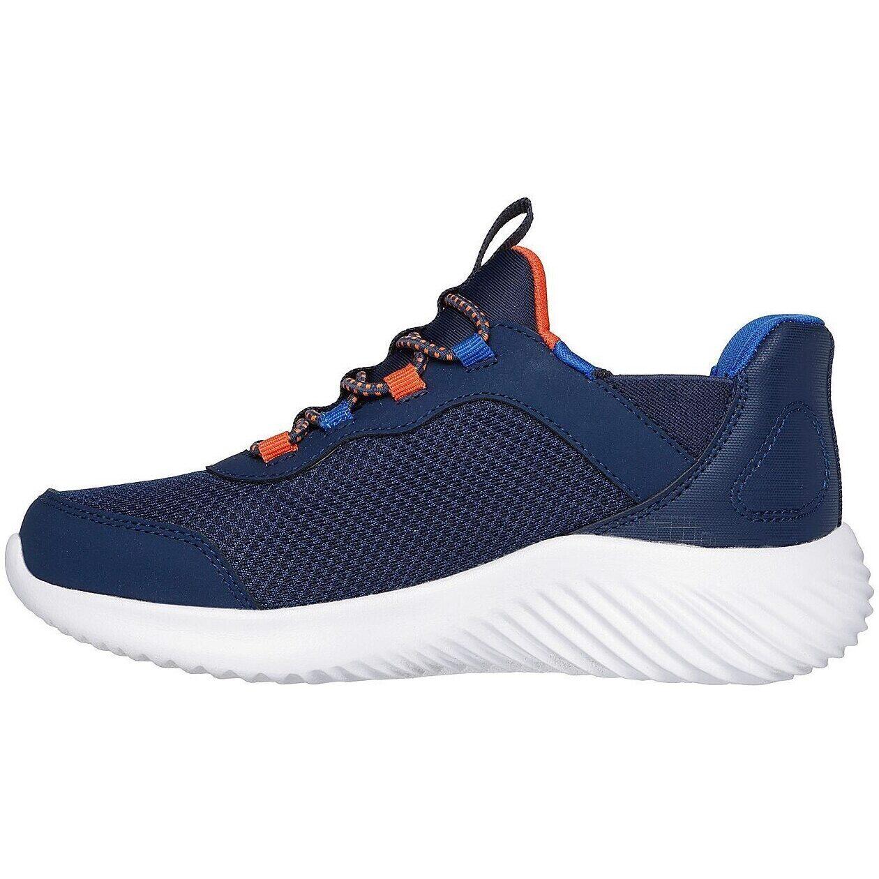 Sneakers Skechers Bounder - Brisk-burs, Blauw, Kinderen 4/5