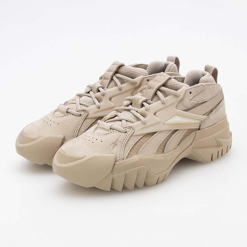 Baskets Reebok X Cardi B Club C V2, Beige, Femmes