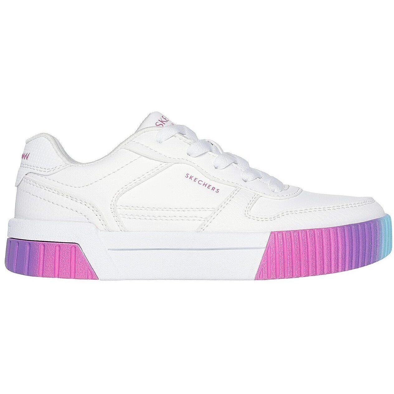 Baskets Skechers Jade, Blanc, Enfants 3/5