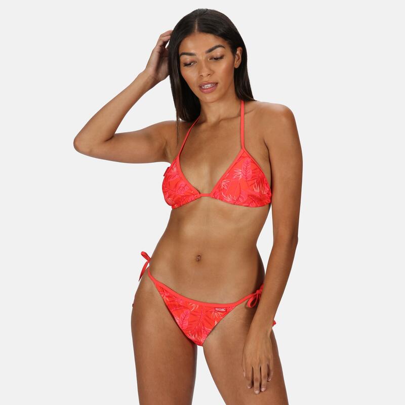 Aceana Dames Zwemmen Bikinitop - Rode tropische print