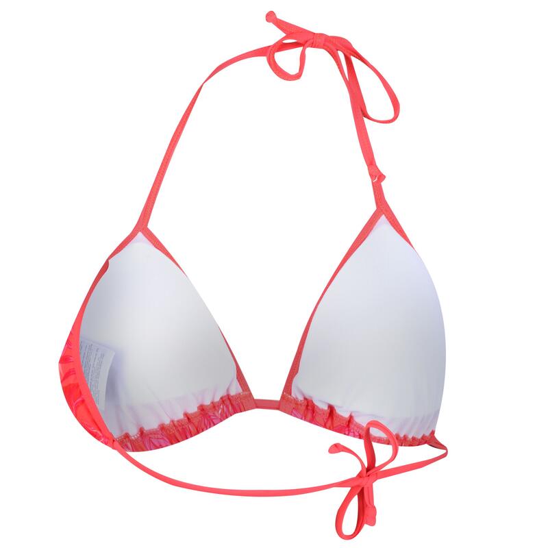 Aceana Dames Zwemmen Bikinitop - Rode tropische print