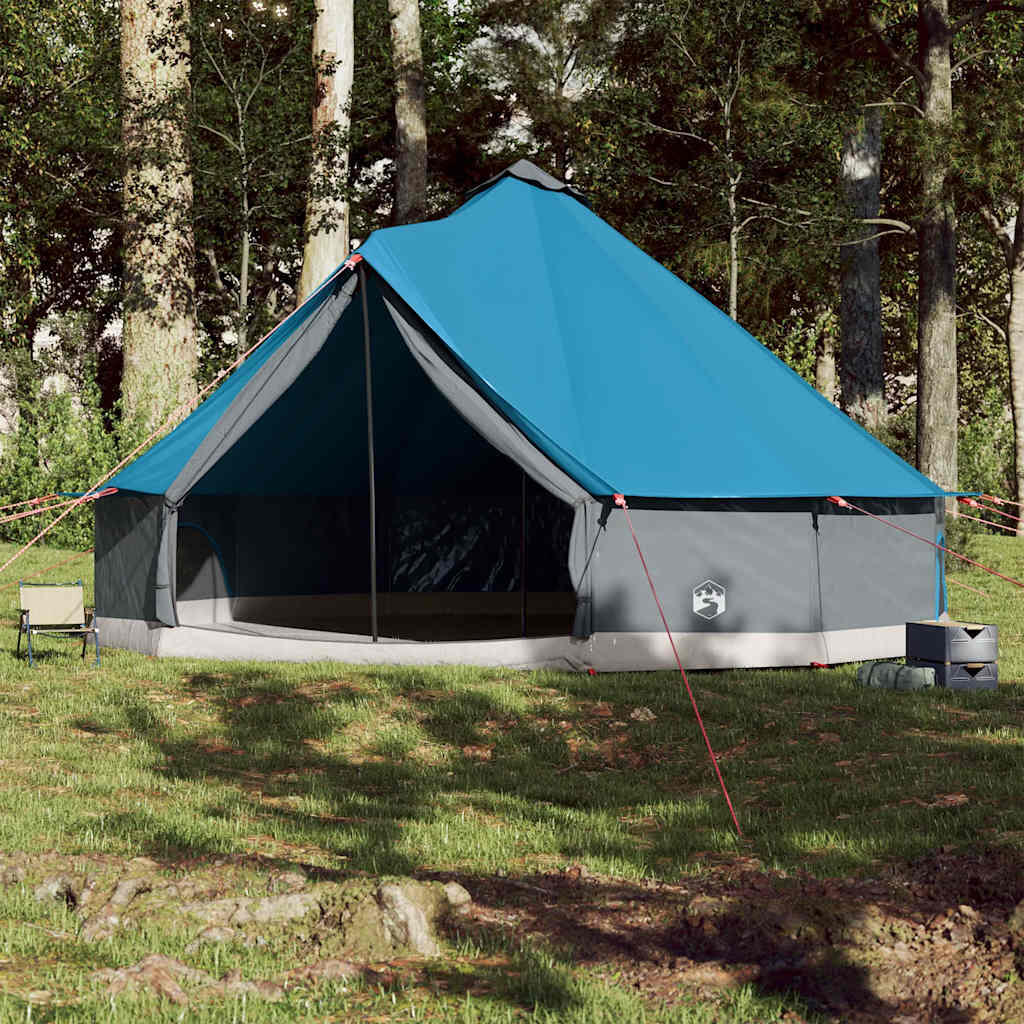 Tienda Familiar para 12 Personas - Impermeable Tipi en Azul 7/7