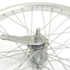 Koło tylne Roland 20 x 1,75 z piastą Shimano i obręczą aluminiową srebrne