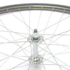 Roland voorwiel 28 x 1 1/2 vast zwart zink spk