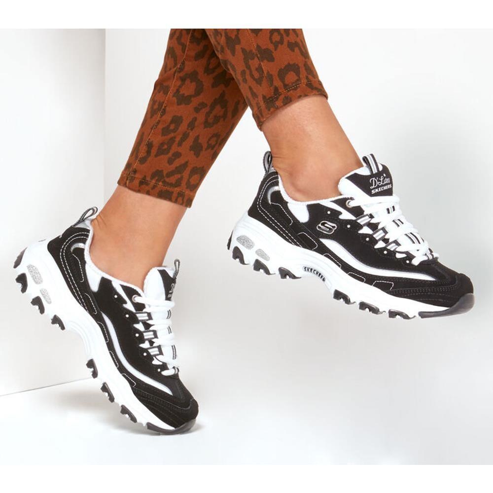Basket Basse à Lacets Skechers D'Lites Biggest Fan - Femme 6/7
