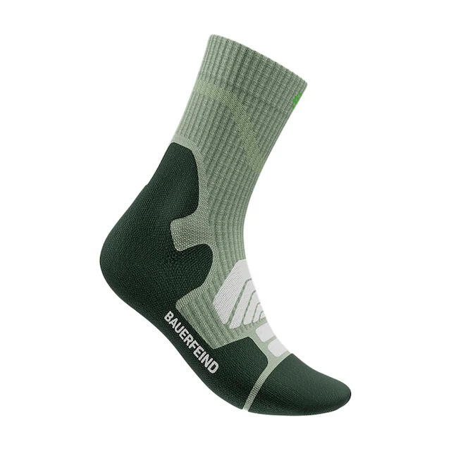 Bauerfeind - Chaussettes Mi-hautes Mérino Femme Bauerfeind Merino - Chaussettes - Bleu - 43/46 - Decathlon