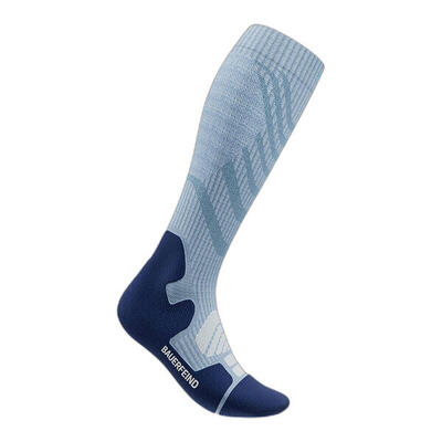 Wandersocken Outdoor Merino Compression Socks Damen sky blue