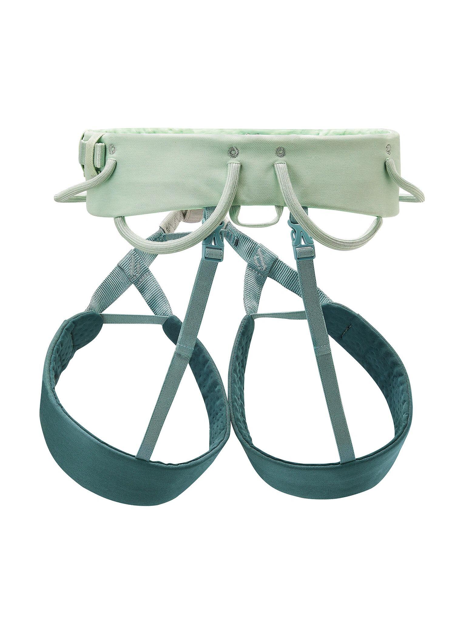 Harnais d’escalade PETZL Selena femme vert jade écoconçu 4 porte-matériel FRAME 2/7