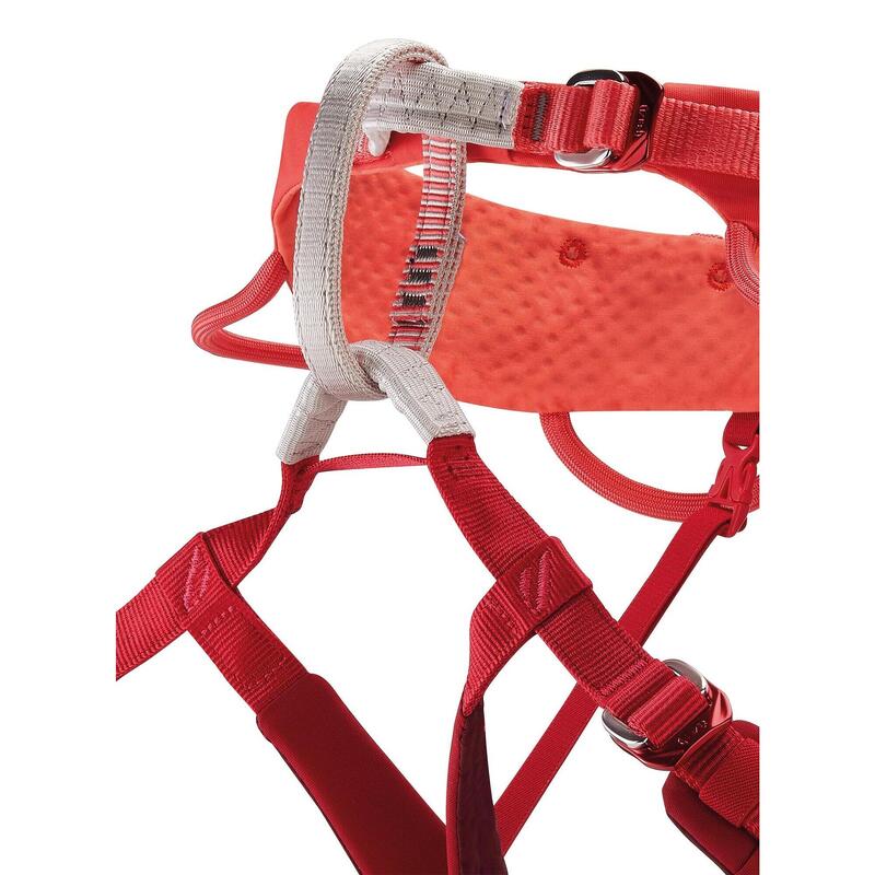 Harnais escalade PETZL Luna Coral Red femei ajustabil