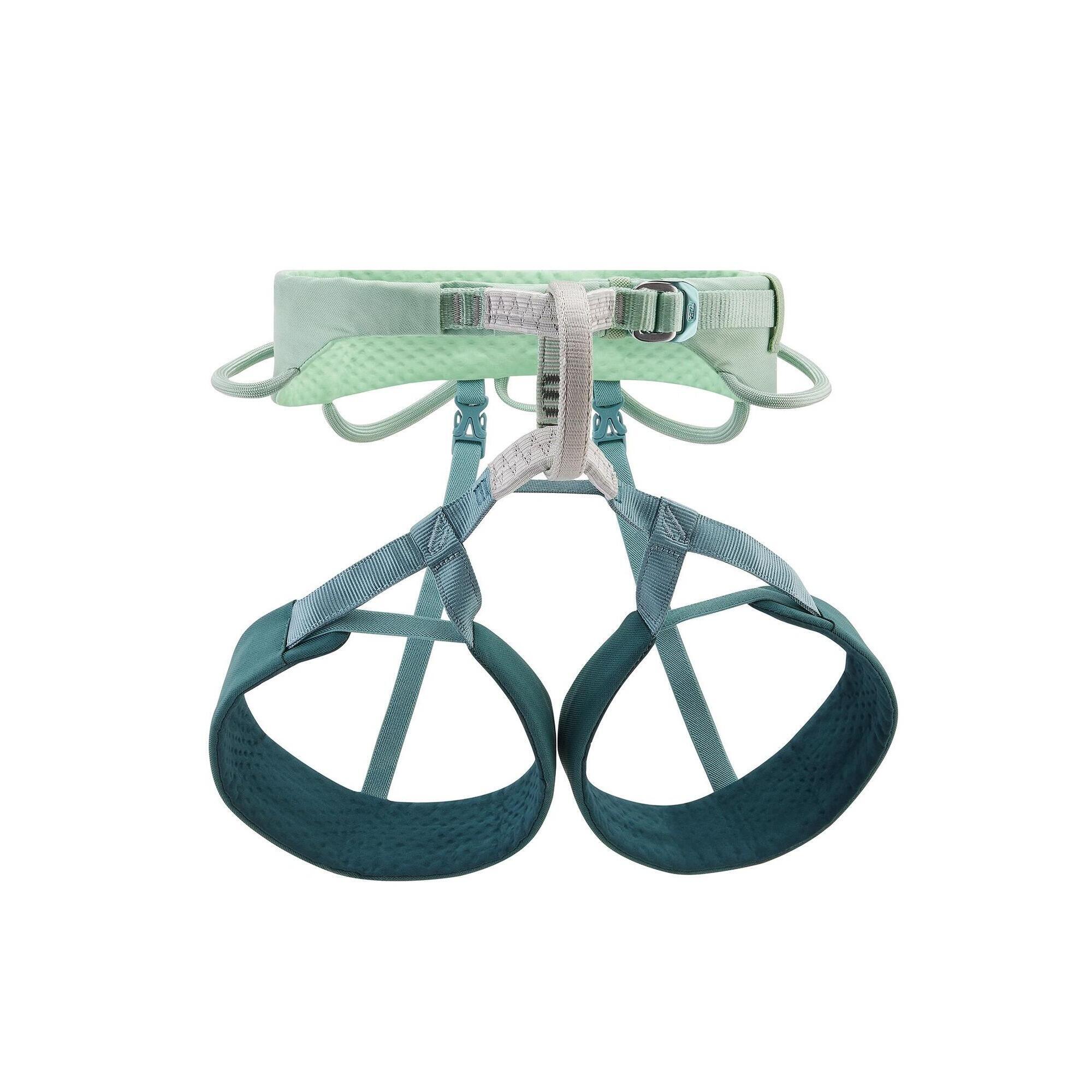 Petzl - Petzl Selena Baudrier Femme Jade Green Anatomique 4 Porte-matériel - Baudrier D'Escalade - Vert - S - Decathlon
