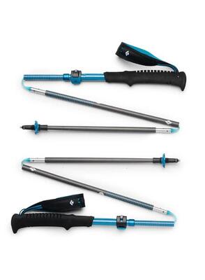 Bastoncini trekking Black Diamond Distance Carbon FLZ 100% carbonio leggeri