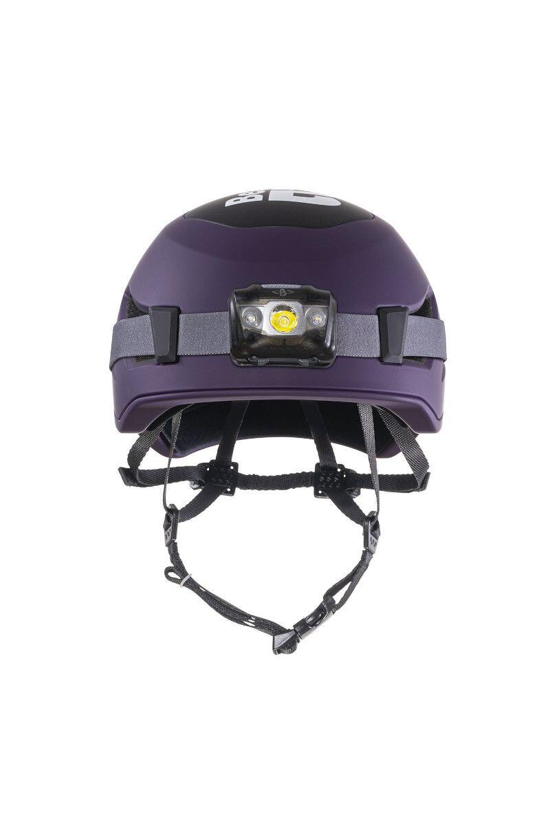 Casco de escalar BEAL Indy morado-negro 4/7