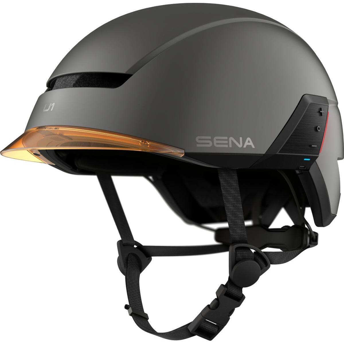 U1 - Wbudowany kask rowerowy elektryczny z komunikacją Mesh