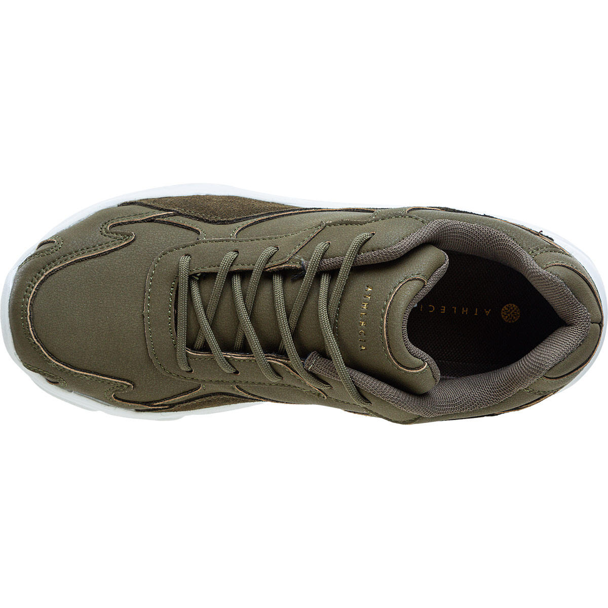 Zapatillas de piel mujer Athlecia Chunky 5/7