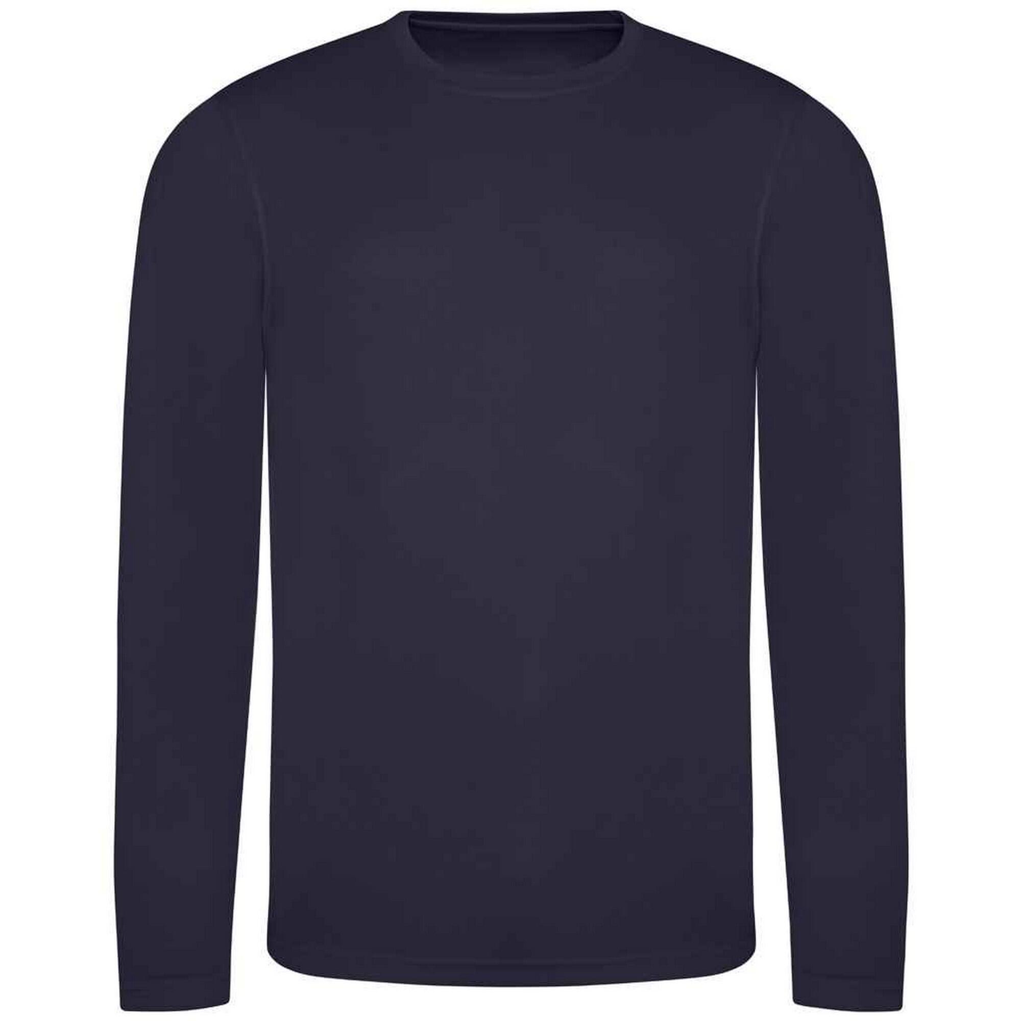 AWDis Cool Mens Moisture Wicking Long-Sleeved T-Shirt