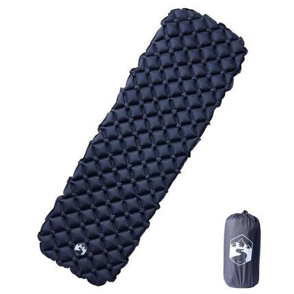 Matelas Gonflable de Camping Vidaxl 190x58x6 cm - Gris