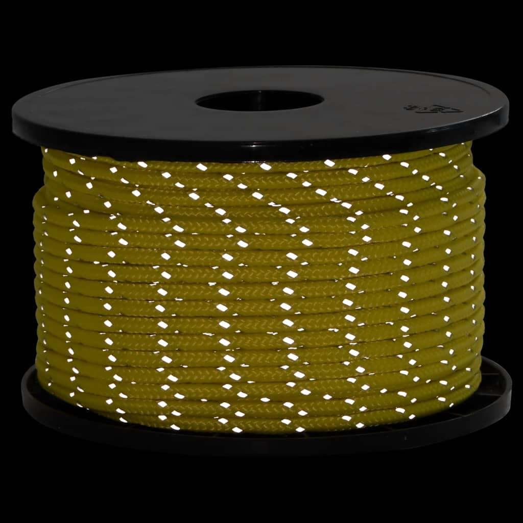 Vidaxl Zeltleine mit Reflektierenden Streifen und Spannern - 50m, 5mm 4/4