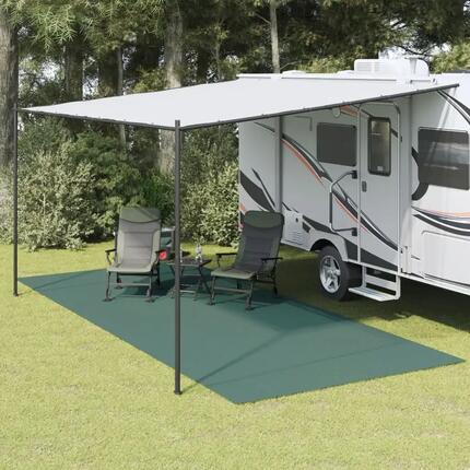 Tapis de Tente Vidaxl 6x2,5 m Vert Idéal pour Intérieur et Extérieur