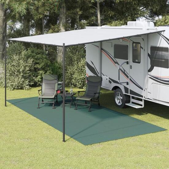Tapis de Tente Vidaxl 6x2,5 m Vert Idéal pour Intérieur et Extérieur