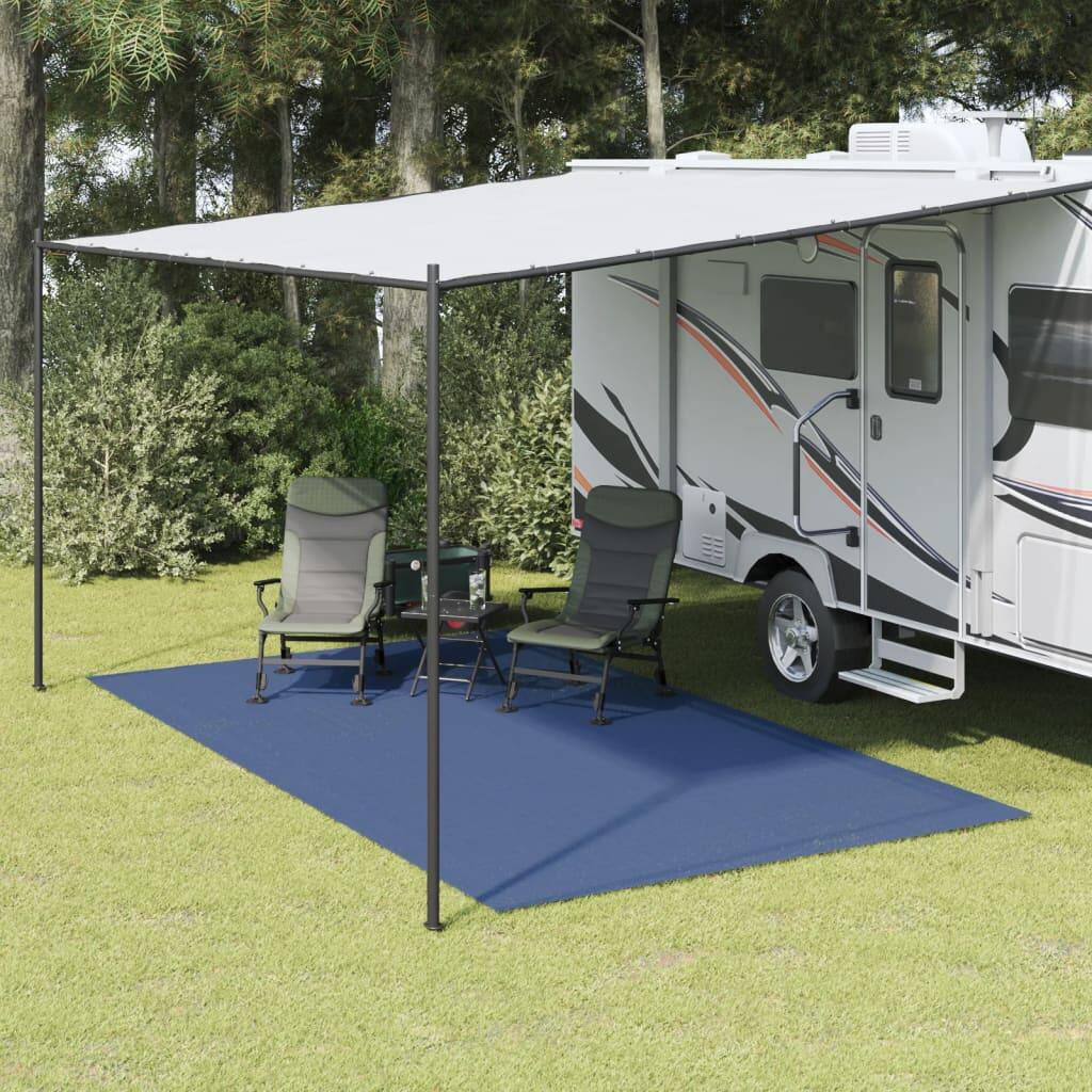 Tapis de Tente Vidaxl 4,5x2,5 m Bleu