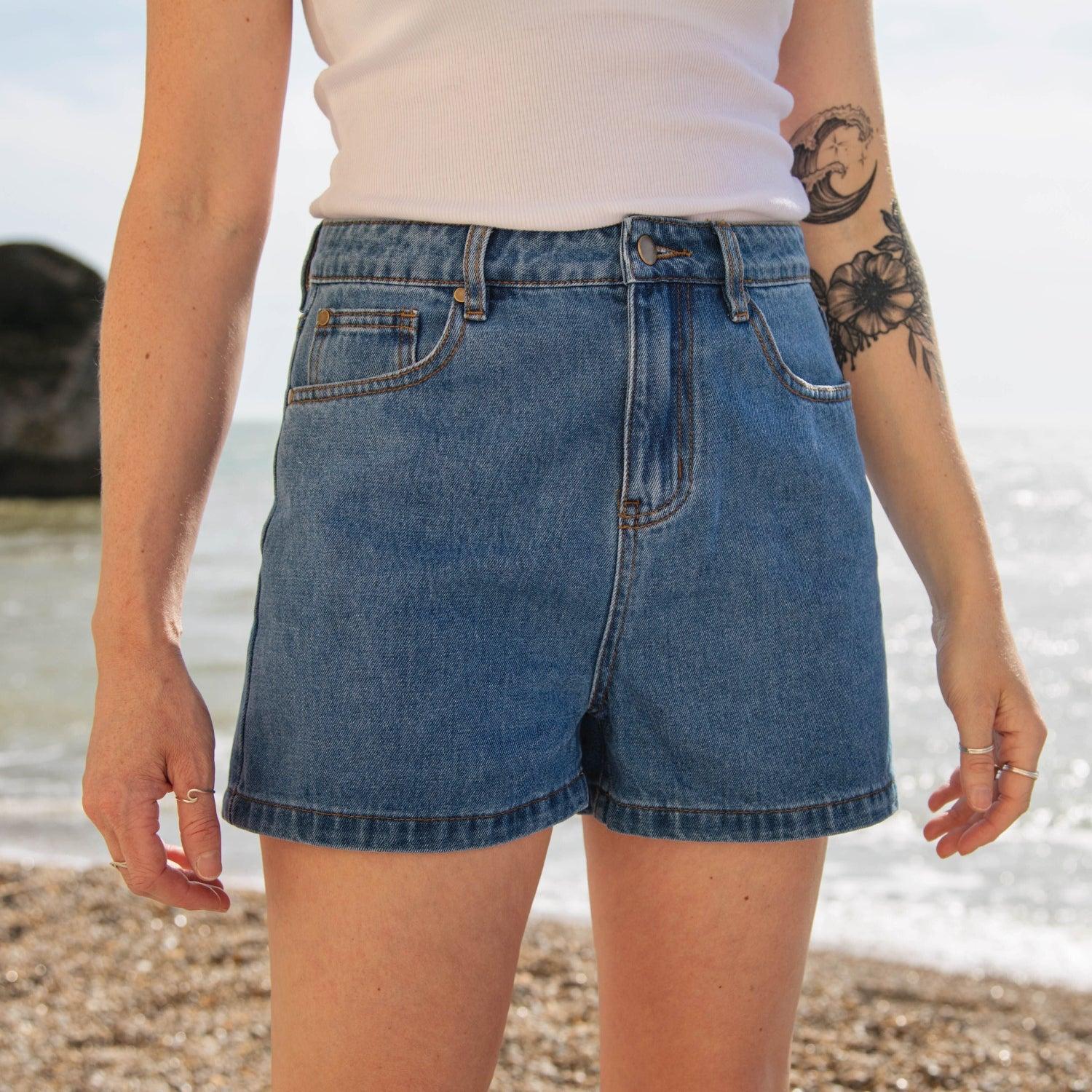 RAPANUI Denim Women's Shorts
