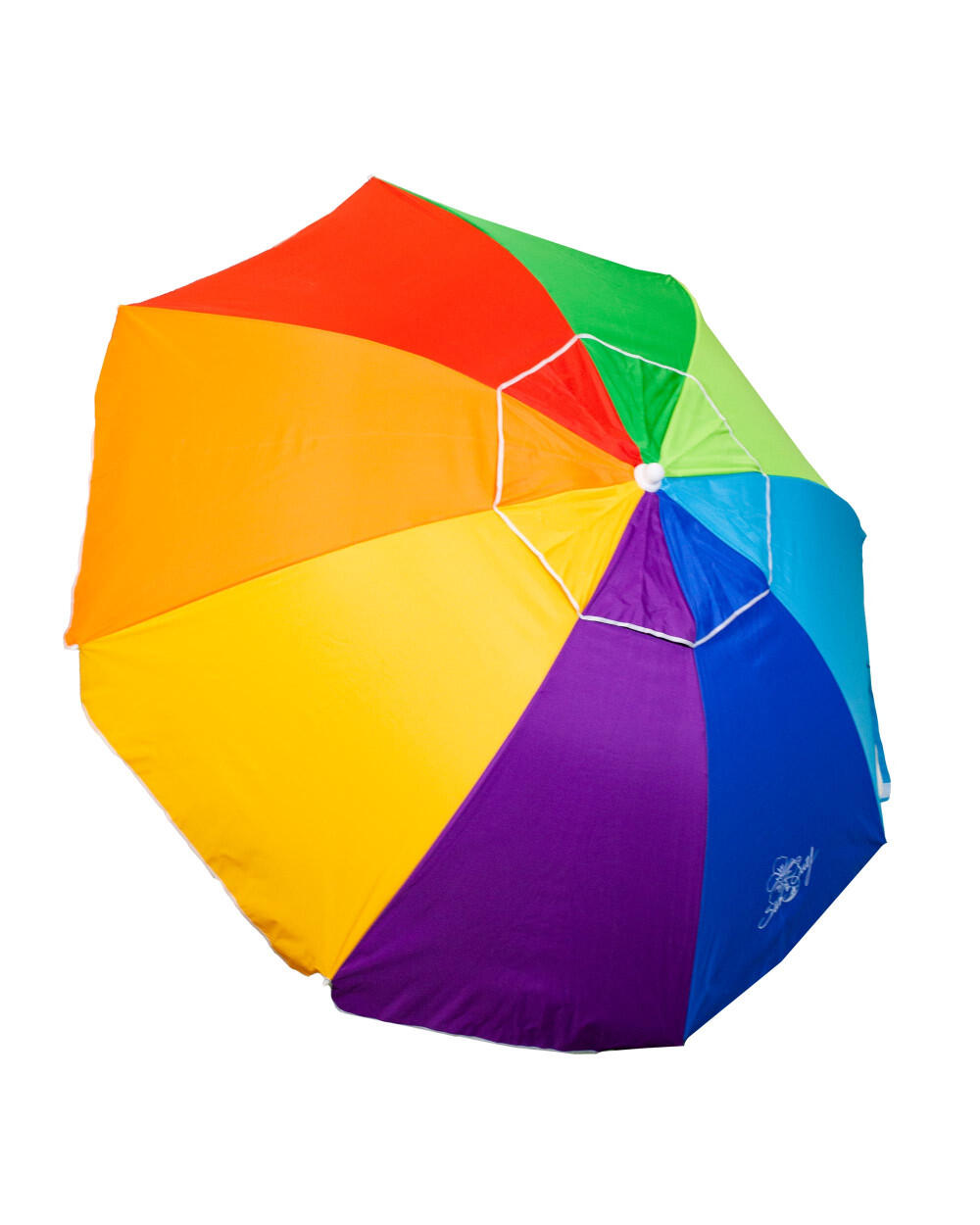 SUN & SURF PREMIUM STRANDPARASOL MET VENTILATIE EN ZONWERING UPF50+ 220CM