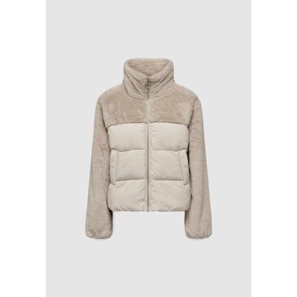 Kurtka puchowa Kobieta ONLY ONLWANJA FUR PUFFER MIX JACKET NOOS OT