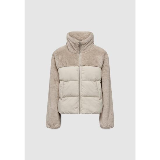 Kurtka puchowa Kobieta ONLY ONLWANJA FUR PUFFER MIX JACKET NOOS OT