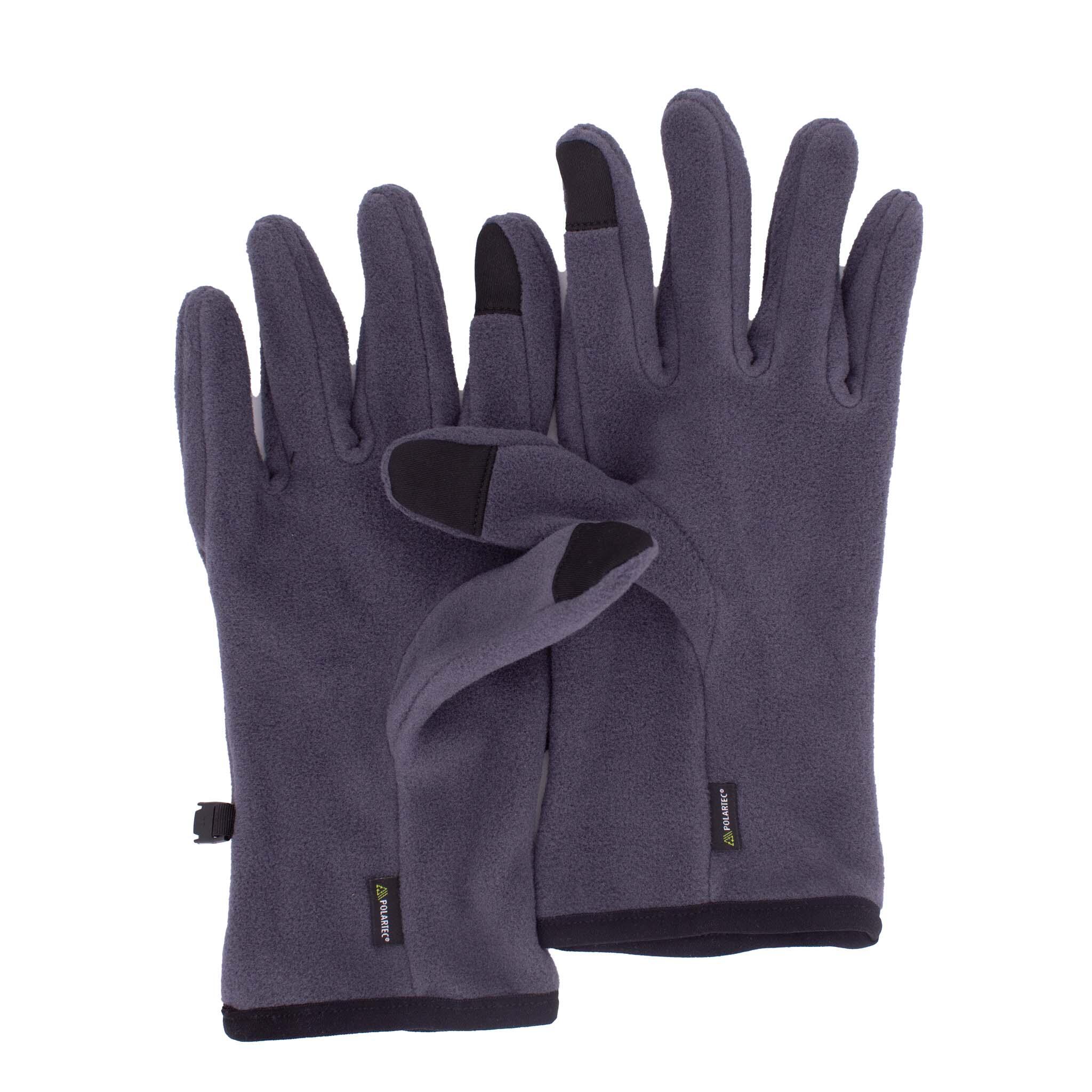 Handschuhe Kaskaden Touch in Grau 3/4