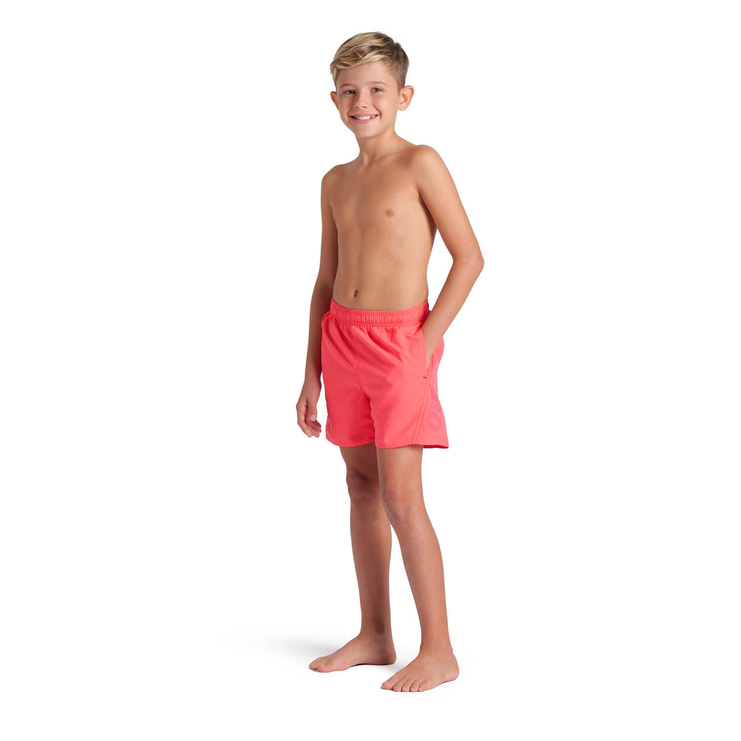 Shorts da spiaggia Ragazzo - Fundamentals Logo R 3/5