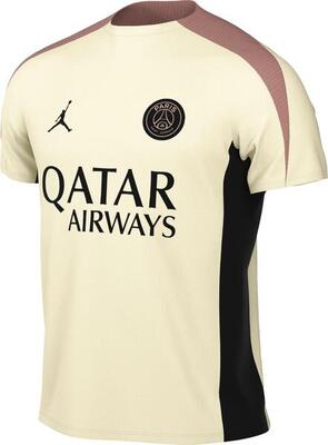 Maglia da calcio Jordan Dri-Fit PSG Strike da uomo a manica corta