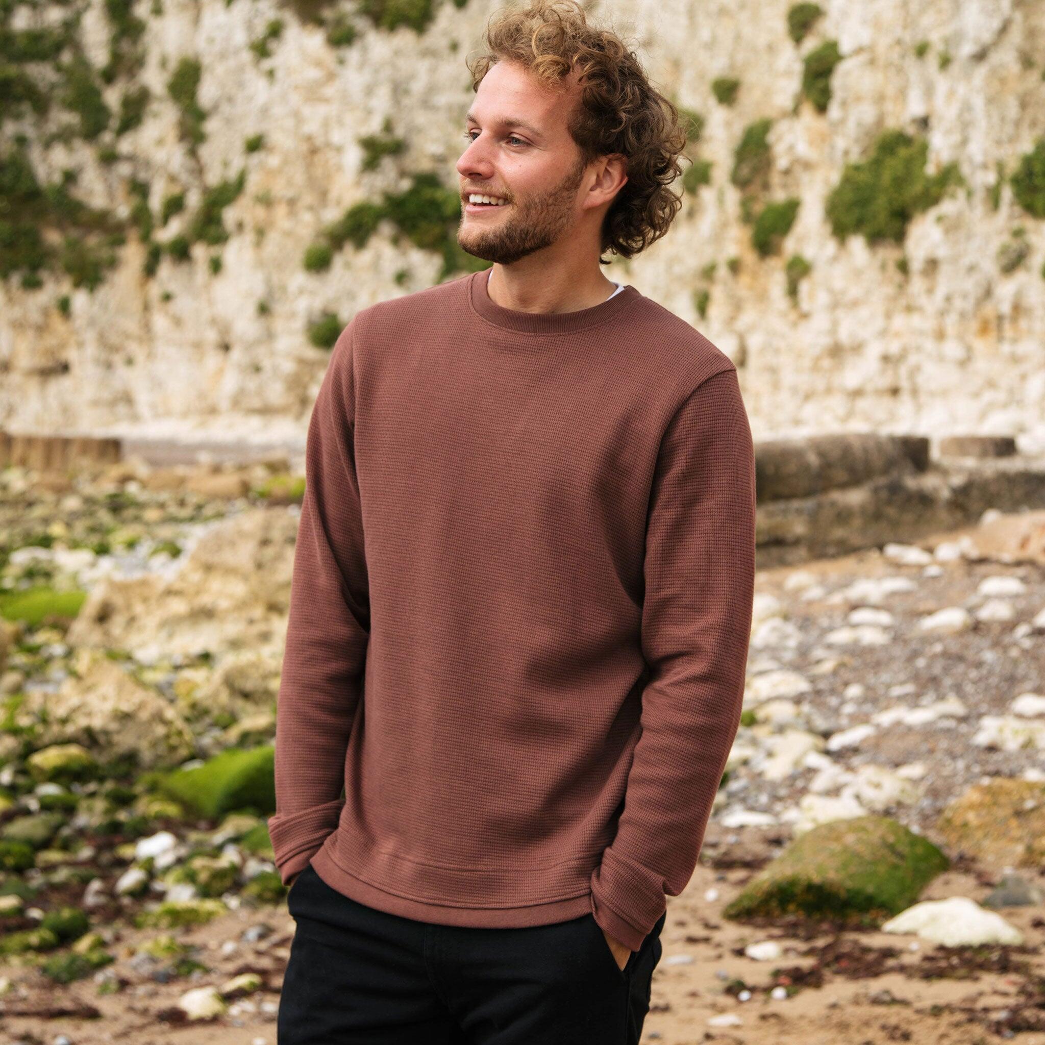 RAPANUI Waffle Knit Men's Jumper